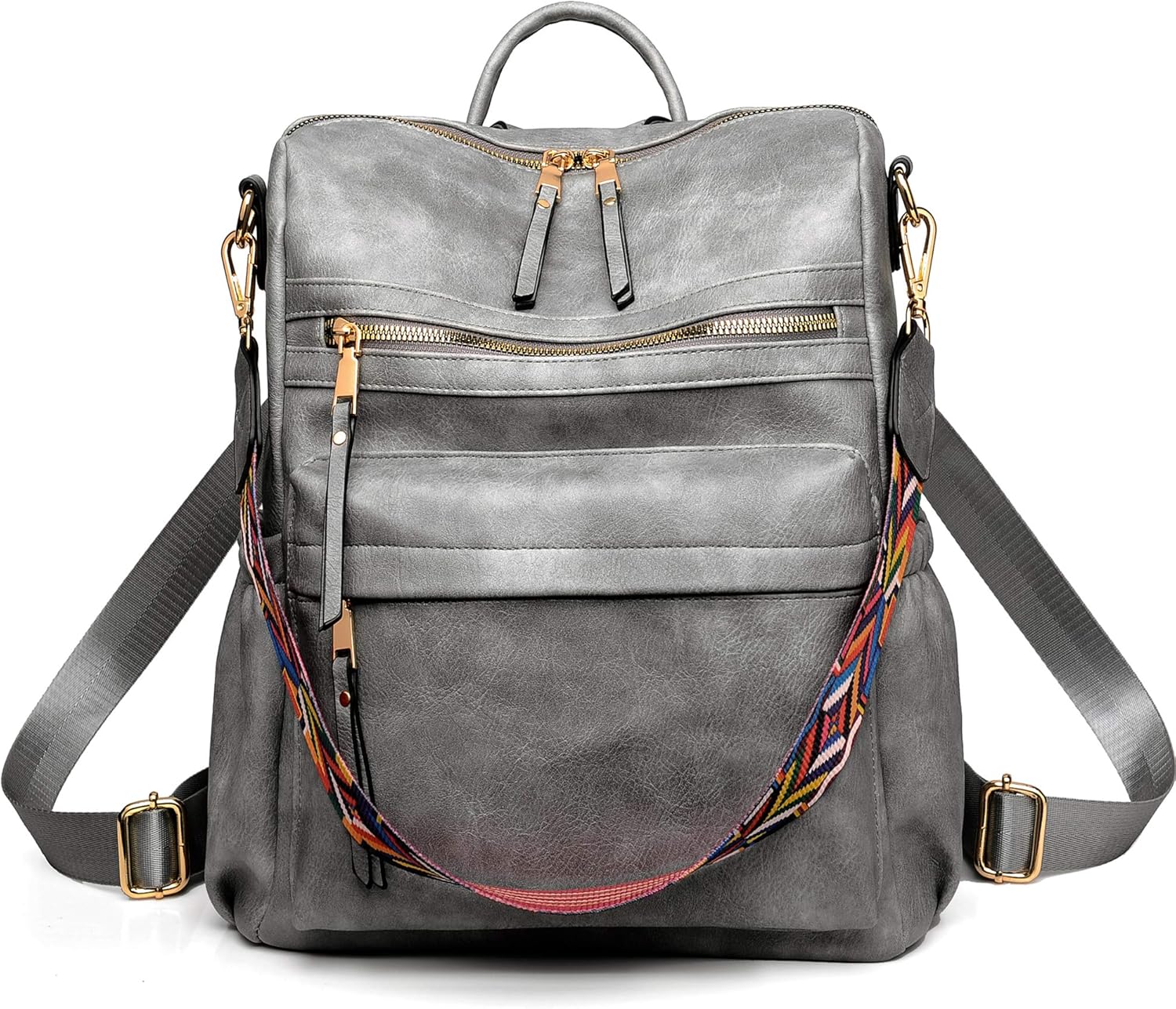 Women's Backpack Purse Leather Backpack Purse for Women Travel Fashion Backpack Designer Ladies Shoulder Bags