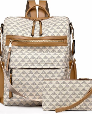 Women's Backpack Purse Leather Backpack Purse for Women Travel Fashion Backpack Designer Ladies Shoulder Bags